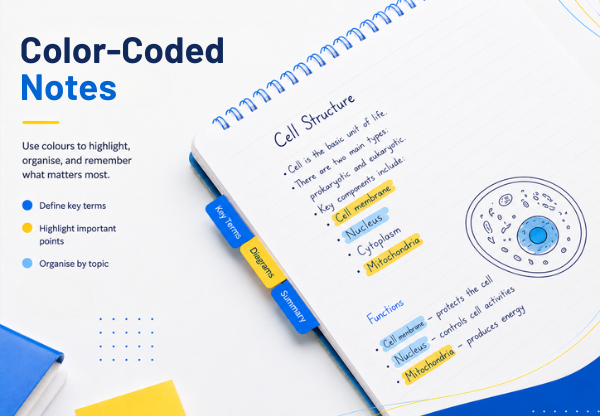 Color-Coded Notes