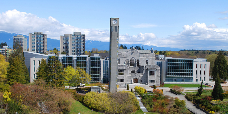 University of British Columbia - Study in Canada from USA with Scholarship